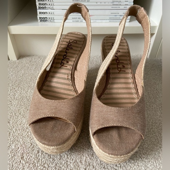 Splendid Espadrille Wedges Sandals - Picture 4 of 6